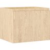 Mexen Rivel kúpeľňová skrinka pod umývadlo 60 cm, 1 zásuvka, ryhovaná, dub - 91A20-06047-1-BF81