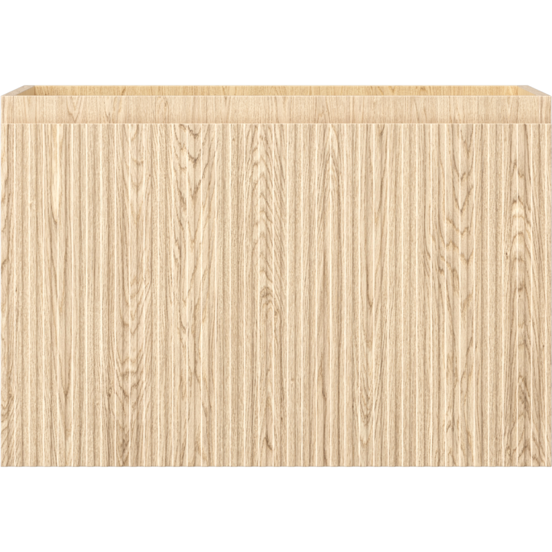 Mexen Rivel kúpeľňová skrinka pod umývadlo 70 cm, 1 zásuvka, ryhovaná, dub - 91A20-07047-1-BF81