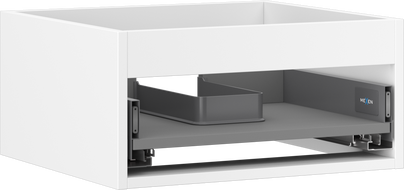Mexen Box-A korpus skrinky pod umývadlo 50 cm, 1 zásuvka, biely mat - 91AX0-0500-235-1-01