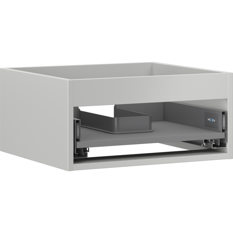 Mexen Box-A korpus skrinky pod umývadlo 50 cm, 1 zásuvka, šedý mat - 91AX0-0500-235-1-62