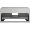 Mexen Box-A korpus skrinky pod umývadlo 50 cm, 1 zásuvka, šedý mat - 91AX0-0500-235-1-62