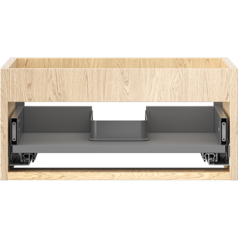 Mexen Box-A skrinka pod umývadlo 50 cm, 1 zásuvka, dub - 91AX0-0500-235-1-81