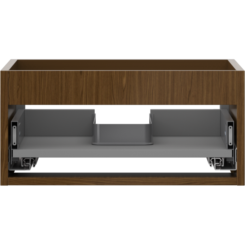 Mexen Box-A skrinka pod umývadlo 50 cm, 1 zásuvka, orech - 91AX0-0500-235-1-86