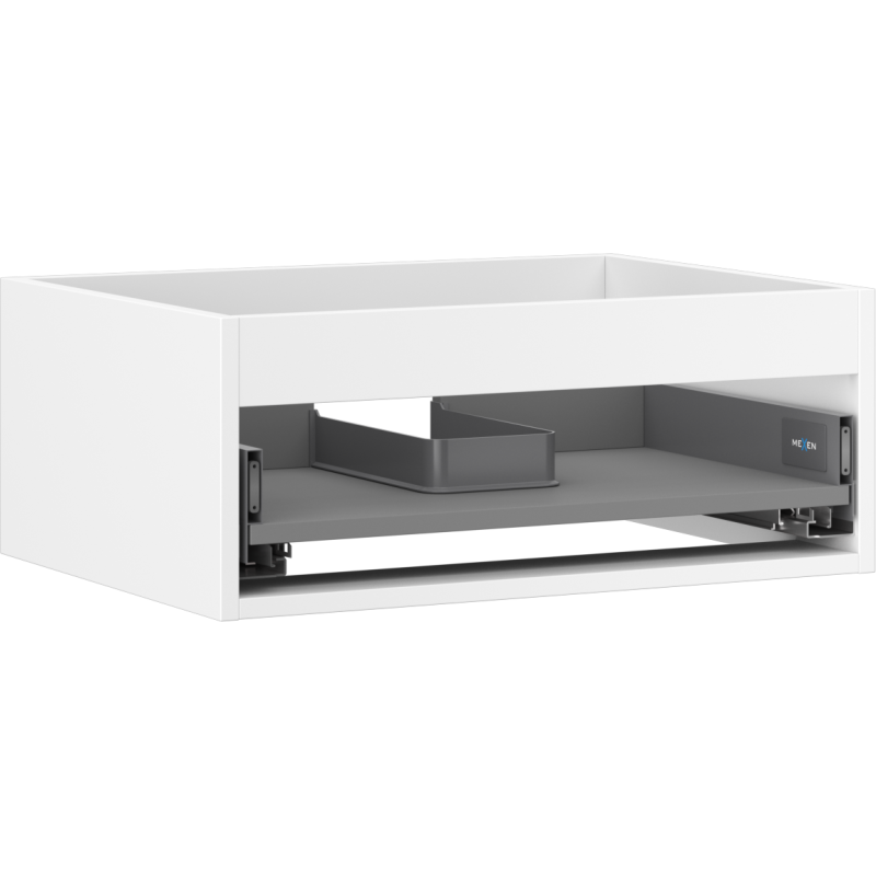 Mexen Box-A skrinka pod umývadlo, 60 cm, 1 zásuvka, biely mat - 91AX0-0600-235-1-01