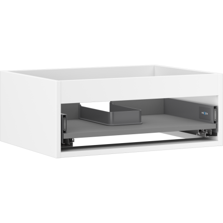 Mexen Box-A skrinka pod umývadlo, 60 cm, 1 zásuvka, biely mat - 91AX0-0600-235-1-01
