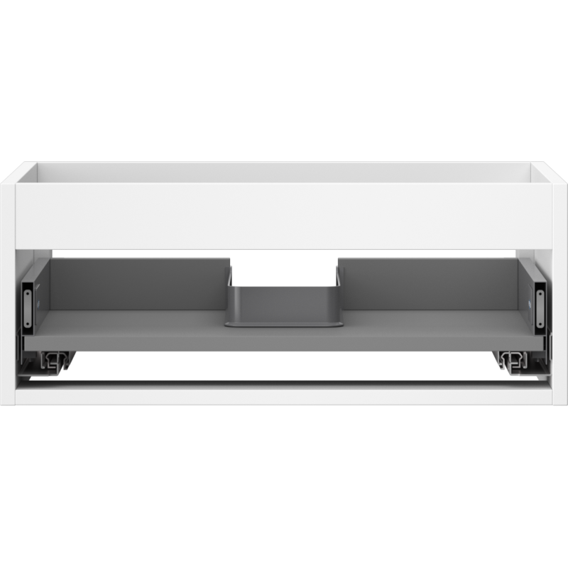 Mexen Box-A skrinka pod umývadlo 60 cm, 1 zásuvka, biely mat - 91AX0-0600-235-1-01