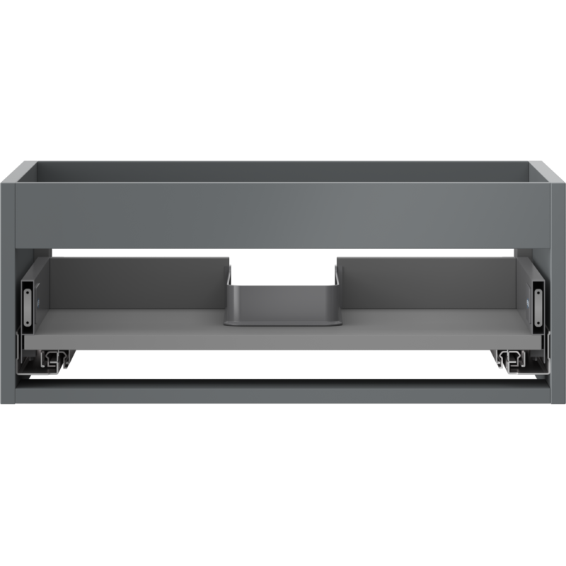 Mexen Box-A korpus skrinky pod umývadlo 60 cm, 1 zásuvka, grafit matný - 91AX0-0600-235-1-66