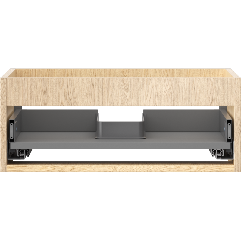 Mexen Box-A korpus skrinky pod umývadlo 60 cm, 1 zásuvka, dub - 91AX0-0600-235-1-81