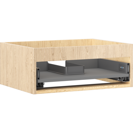 Mexen Box-A korpus skrinky pod umývadlo 60 cm, 1 zásuvka, dub - 91AX0-0600-235-1-81
