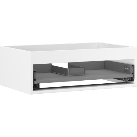 Mexen Box-A korpus skrinky pod umývadlo 70 cm, 1 zásuvka, biely mat - 91AX0-0700-235-1-01