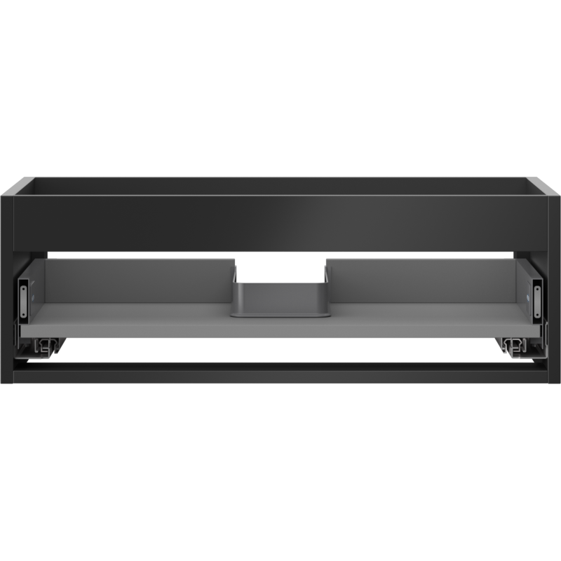 Mexen Box-A korpus kúpeľňovej skrinky 70 cm, 1 zásuvka, čierny mat - 91AX0-0700-235-1-71