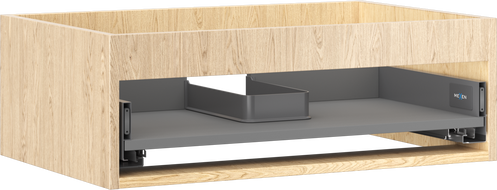 Mexen Box-A korpus skrinky pod umývadlo 70 cm, 1 zásuvka, dub - 91AX0-0700-235-1-81