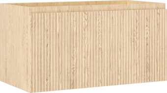 Mexen Rivel kúpeľňová skrinka na umývadlo 90 cm, 1 zásuvka, ryhovaná, dub - 91A20-09047-1-BF81