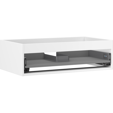 Mexen Box-A korpus skrinky pod umývadlo 80 cm, 1 zásuvka, biely mat - 91AX0-0800-235-1-01