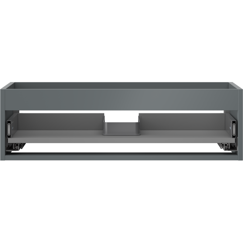 Mexen Box-A korpus skrinky pod umývadlo 80 cm, 1 zásuvka, grafit mat - 91AX0-0800-235-1-66