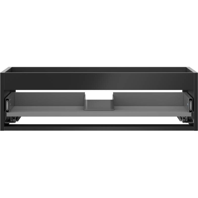Mexen Box-A skrinka pod umývadlo 80 cm, 1 zásuvka, čierny mat - 91AX0-0800-235-1-71