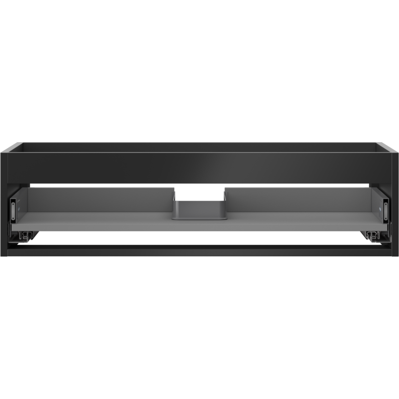 Mexen Box-A korpus skrinky pod umývadlo 90 cm, 1 zásuvka, čierny mat - 91AX0-0900-235-1-71