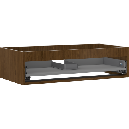 Mexen Box-A korpus skrinky pod umývadlo 90 cm, 1 zásuvka, orech - 91AX0-0900-235-1-86