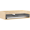 Mexen Box-A korpus skrinky pod umývadlo 90 cm, 1 zásuvka, dub - 91AX0-0900-235-1-81