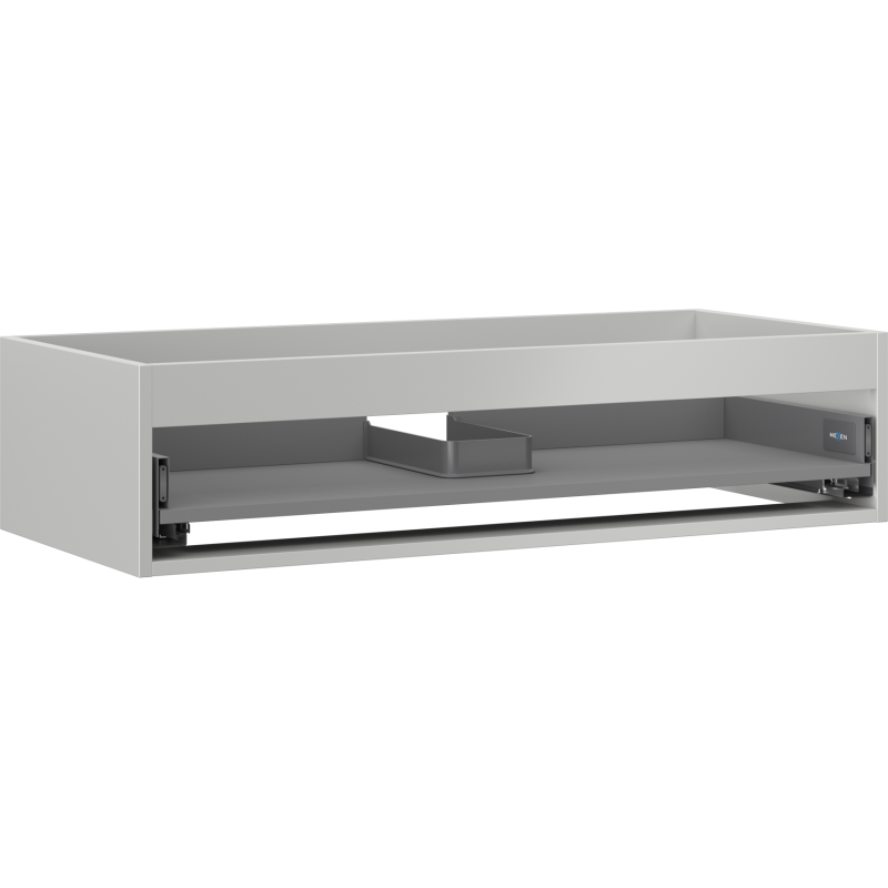 Mexen Box-A korpus skrinky pod umývadlo 100 cm, 1 zásuvka, sivý mat - 91AX0-1000-235-1-62