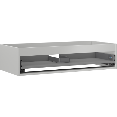 Mexen Box-A korpus skrinky pod umývadlo 100 cm, 1 zásuvka, sivý mat - 91AX0-1000-235-1-62