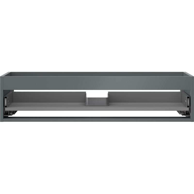 Mexen Box-A skrinka pod umývadlo 100 cm, 1 zásuvka, matný grafit - 91AX0-1000-235-1-66