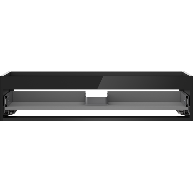 Mexen Box-A korpus skrinky pod umývadlo 100 cm, 1 zásuvka, čierny lesk - 91AX0-1000-235-1-70