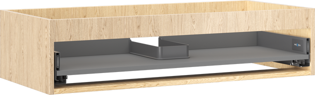 Mexen Box-A korpus skrinky pod umývadlo 100 cm, 1 zásuvka, dub - 91AX0-1000-235-1-81