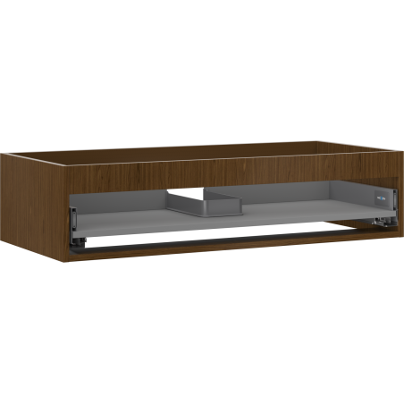 Mexen Box-A skrinka pod umývadlo 100 cm, 1 zásuvka, orech - 91AX0-1000-235-1-86