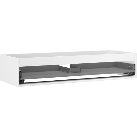 Mexen Box-A korpus skrinky pod umývadlo 120 cm, 1 zásuvka, biely mat - 91AX0-1200-235-1-01