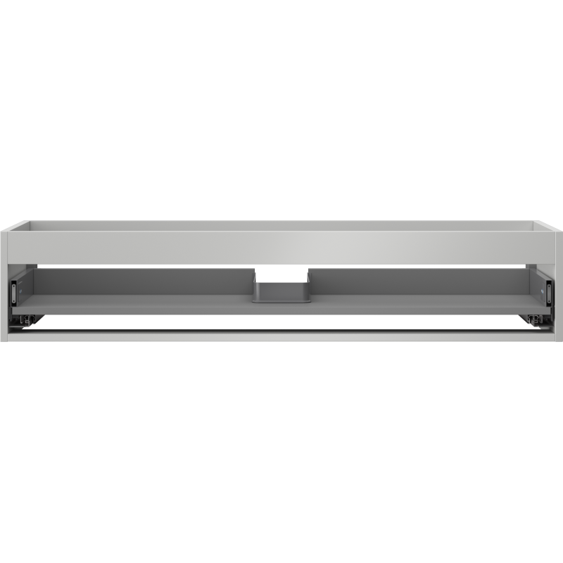 Mexen Box-A korpus skrinky pod umývadlo 120 cm, 1 zásuvka, sivý mat - 91AX0-1200-235-1-62