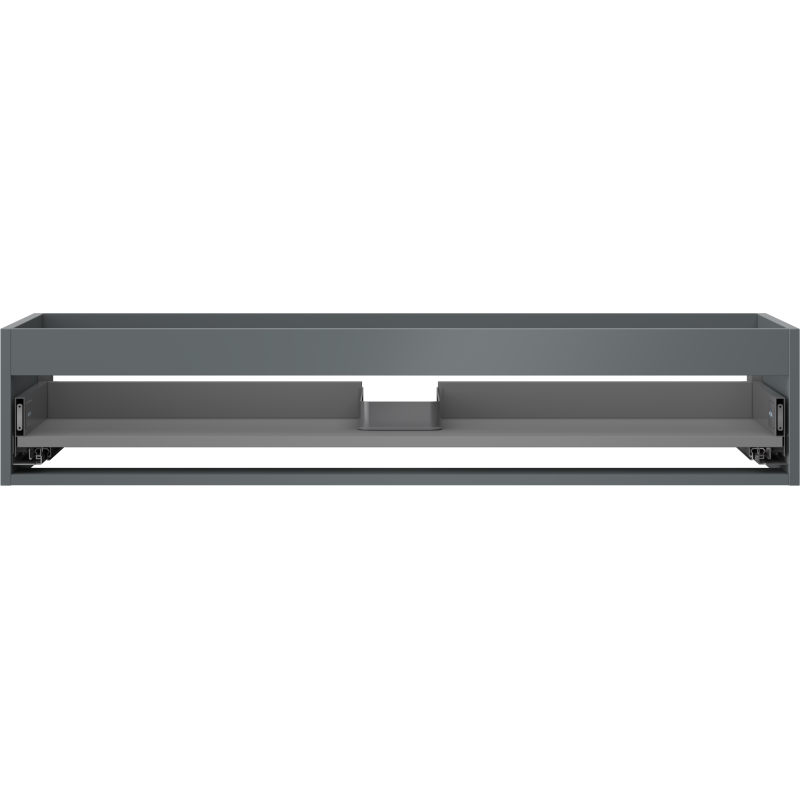 Mexen Box-A korpus skrinky pod umývadlo 120 cm, 1 zásuvka, grafit mat - 91AX0-1200-235-1-66