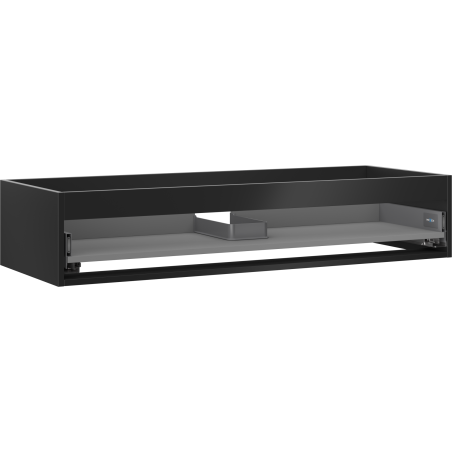 Mexen Box-A korpus umývadlovej skrinky 120 cm, 1 zásuvka, čierny mat - 91AX0-1200-235-1-71