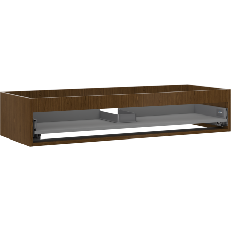 Mexen Box-A skrinka pod umývadlo 120 cm, 1 zásuvka, orech - 91AX0-1200-235-1-86