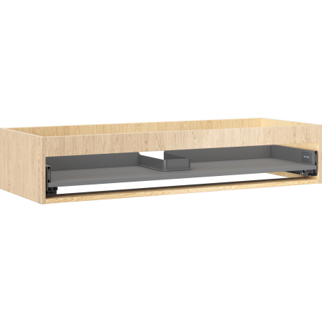 Mexen Box-A korpus skrinky pod umývadlo 120 cm, 1 zásuvka, dub - 91AX0-1200-235-1-81