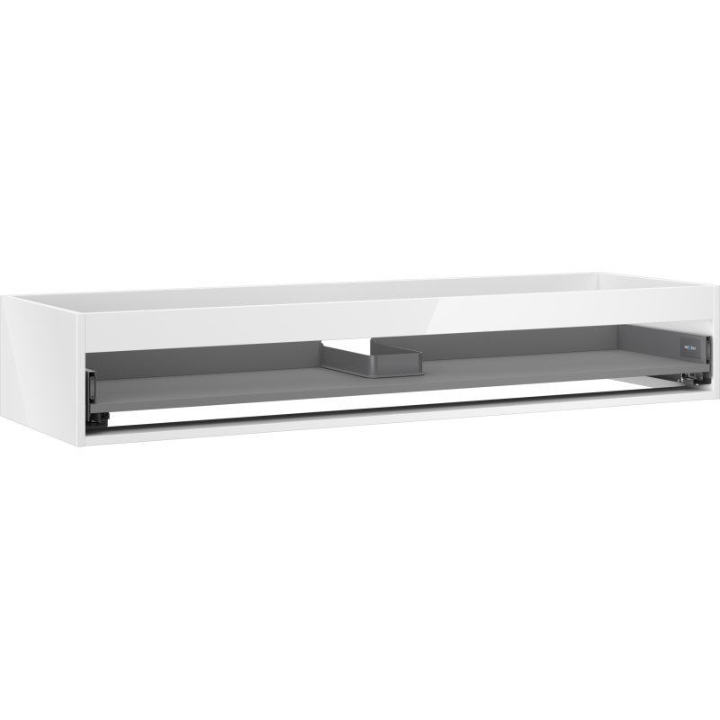 Mexen Box-A korpus skrinky pod umývadlo 140 cm, 1 zásuvka, biely lesk - 91AX0-1400-235-1-00