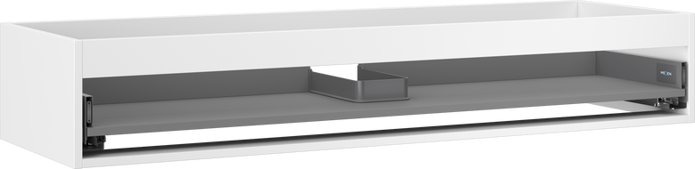 Mexen Box-A korpus skrinky pod umývadlo 140 cm, 1 zásuvka, biely mat - 91AX0-1400-235-1-01