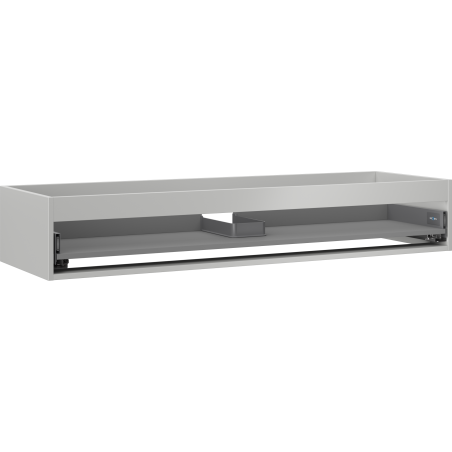 Mexen Box-A korpus skrinky pod umývadlo 140 cm, 1 zásuvka, sivý mat - 91AX0-1400-235-1-62