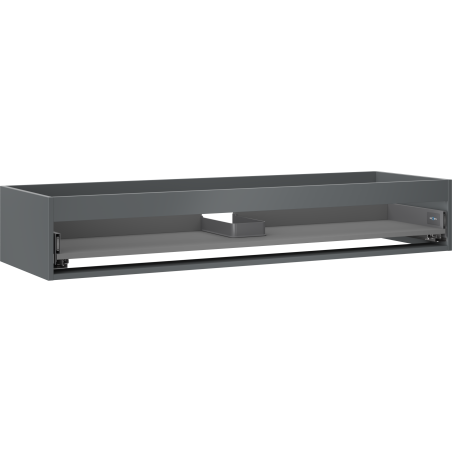 Mexen Box-A korpus skrinky pod umývadlo 140 cm, 1 zásuvka, grafit mat - 91AX0-1400-235-1-66