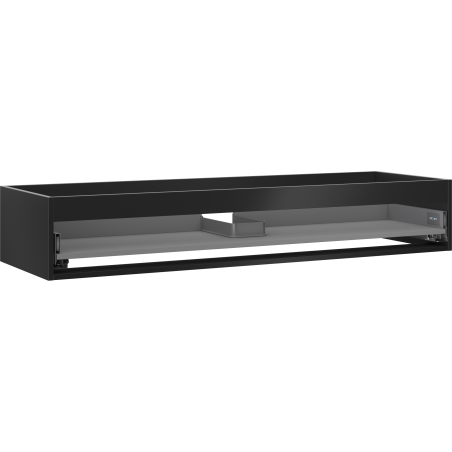 Mexen Box-A korpus skrinky pod umývadlo 140 cm, 1 zásuvka, čierny mat - 91AX0-1400-235-1-71