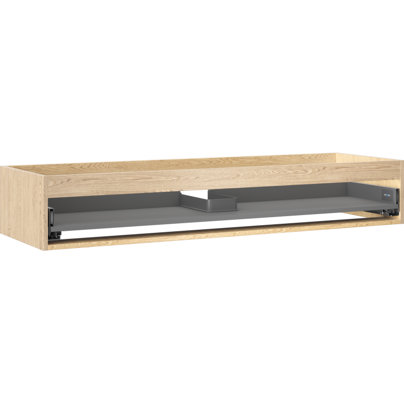Mexen Box-A korpus skrinky pod umývadlo 140 cm, 1 zásuvka, dub - 91AX0-1400-235-1-81