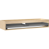 Mexen Box-A korpus skrinky pod umývadlo 140 cm, 1 zásuvka, dub - 91AX0-1400-235-1-81