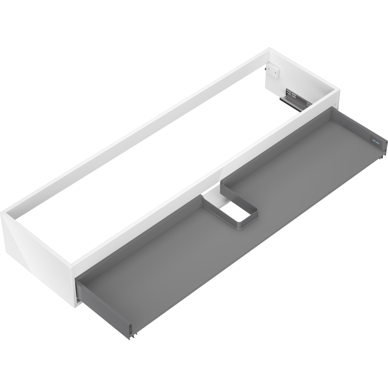 Mexen Box-A korpus skrinky pod umývadlo 160 cm, 1 zásuvka, biely lesk - 91AX0-1600-235-1-00