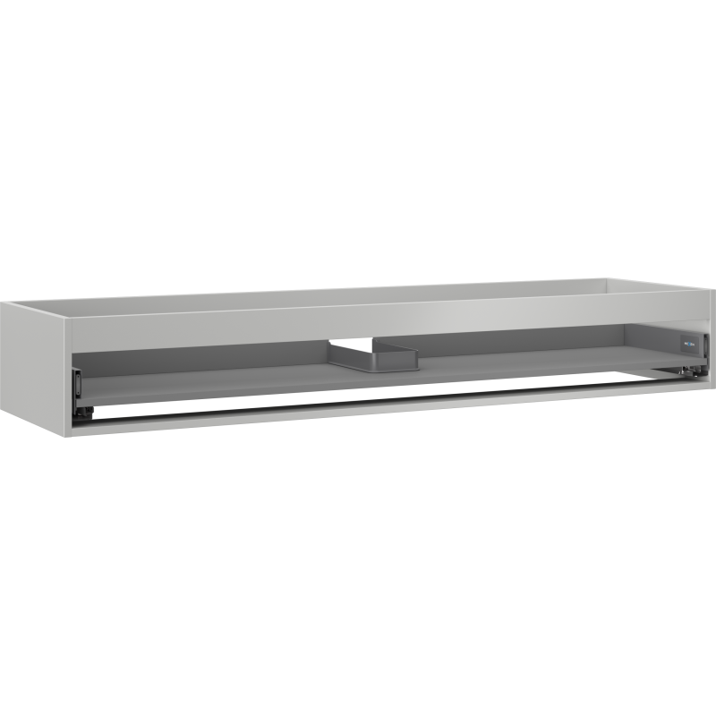 Mexen Box-A skrinka pod umývadlo 160 cm, 1 zásuvka, sivý mat - 91AX0-1600-235-1-62