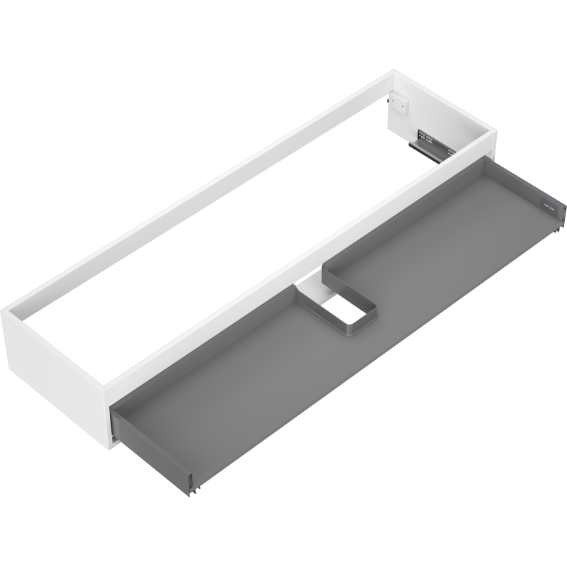 Mexen Box-A korpus skrinky pod umývadlo 160 cm, 1 zásuvka, biely mat - 91AX0-1600-235-1-01