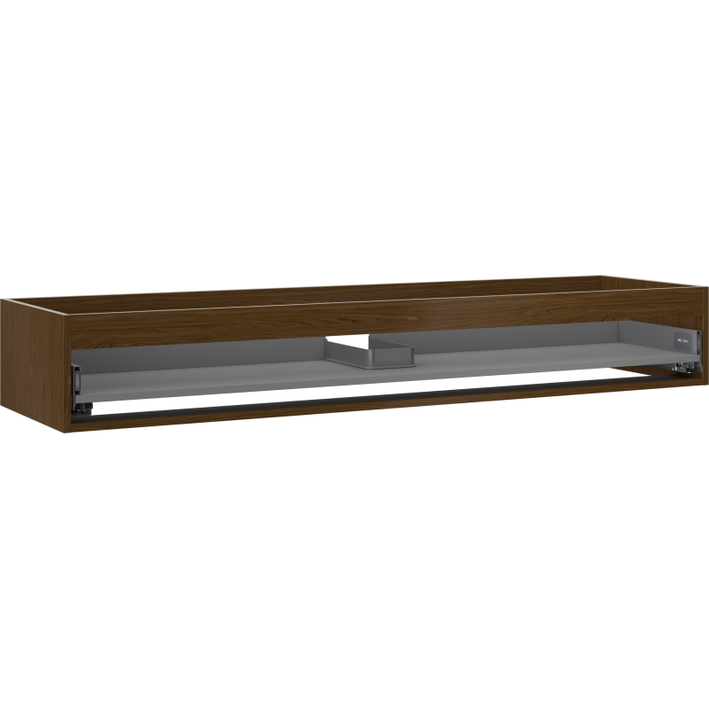 Mexen Box-A korpus kúpeľňovej skrinky 160 cm, 1 zásuvka, orech - 91AX0-1600-235-1-86