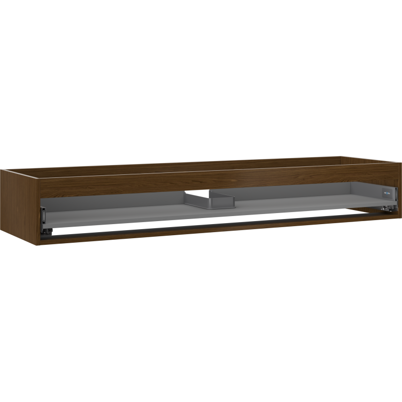 Mexen Box-A korpus skrinky pod umývadlo 160 cm, 1 zásuvka, orech - 91AX0-1600-235-1-86