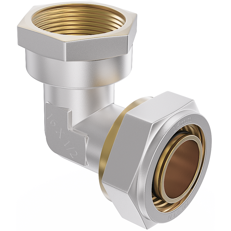Mexen PEX-S skrutkované koleno PEX 16 x 1/2 GW - W97226-1612F-00