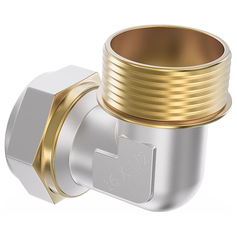 Mexen PEX-S skrutkované koleno PEX 16 x 1/2 GZ - W97227-1612M-00