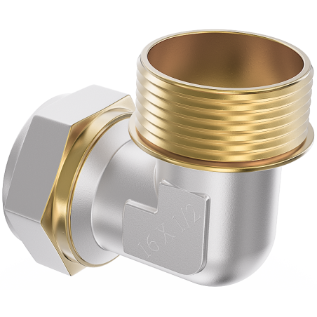 Mexen PEX-S koleno skrutka PEX 20 x 3/4 GZ - W97227-2034M-00